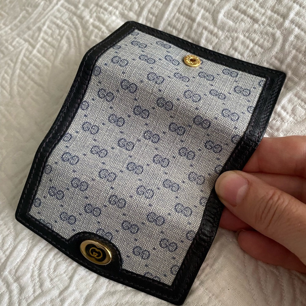 FINAL PRICE! Vintage Gucci 3 pc Micro GG Bag/Coin Pouch/Key wallet - Picture 15 of 16